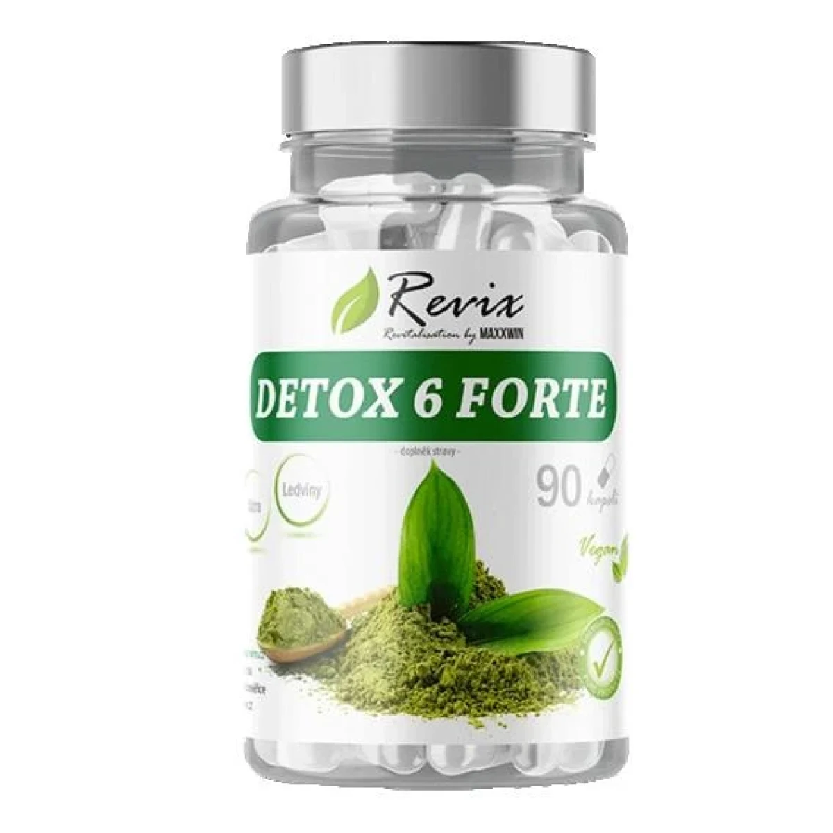 Revix Detox 6 Forte 90 kapslí · záber 1