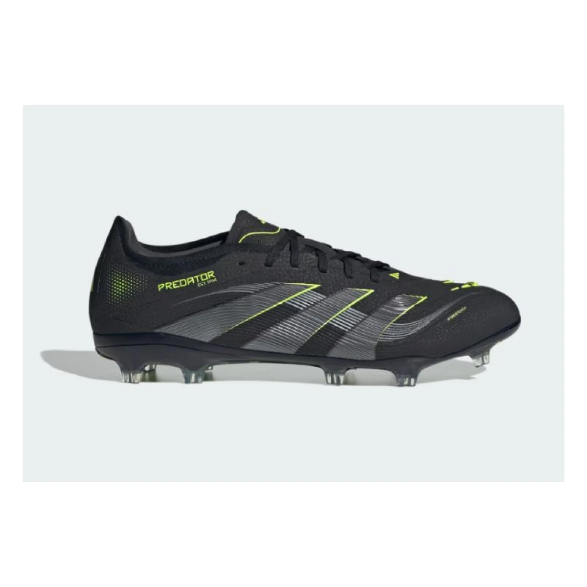 Pánské outdoorové fotbalové kopačky ADIDAS Predator Pro M FG core black carbon lucid lemon · záber 2