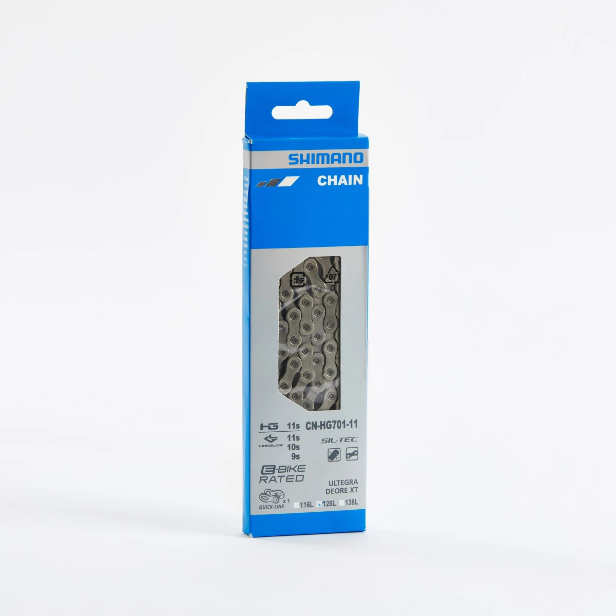 SHIMANO Reťaz Shimano XT/Ultegra HG701 Quick Link 11 r 116 článkov bez · záber 2