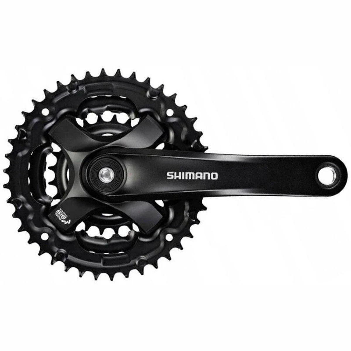 Shimano kliky Tourney FC-TY301-L 175mm 42-34-24 zubů, černé · záber 1