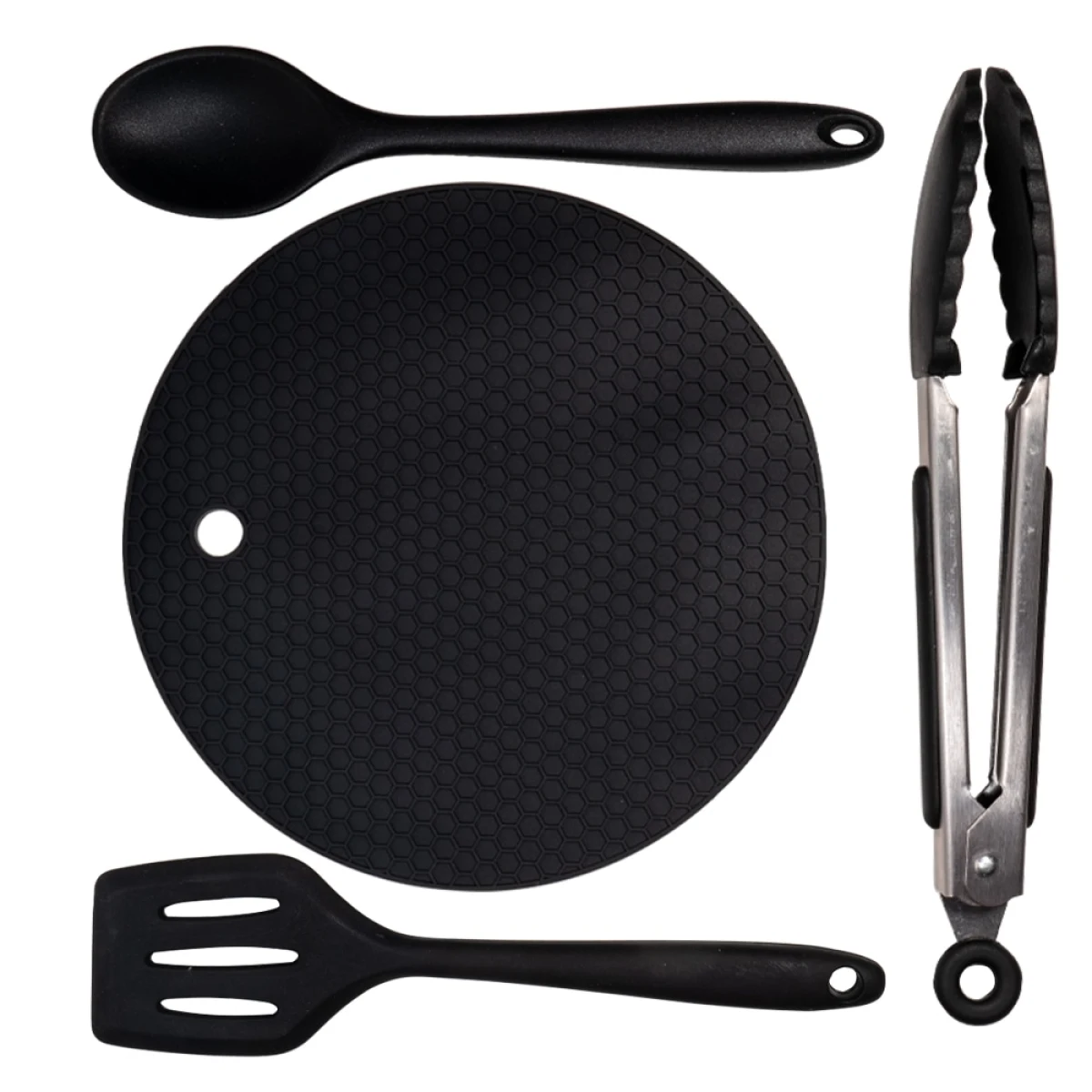 Sada silikónových riadov GIANTS FISHING Eazi Utensil Set s podložkou · záber 1