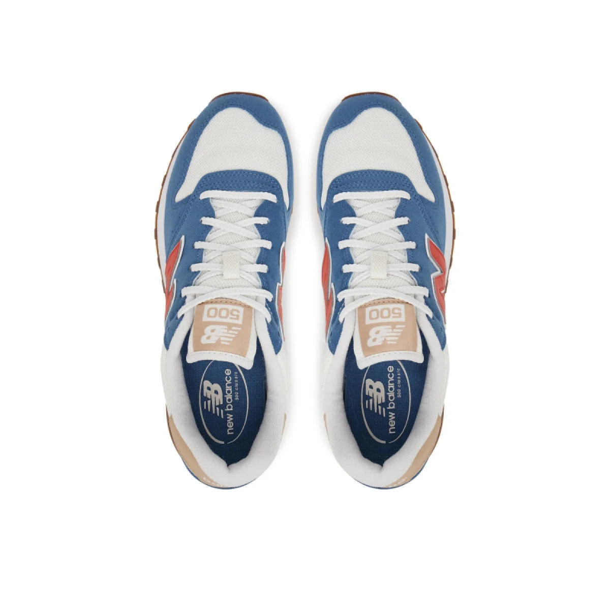Pánska vychádzková obuv NEW BALANCE GM500TPN M sea stone blue red · záber 4