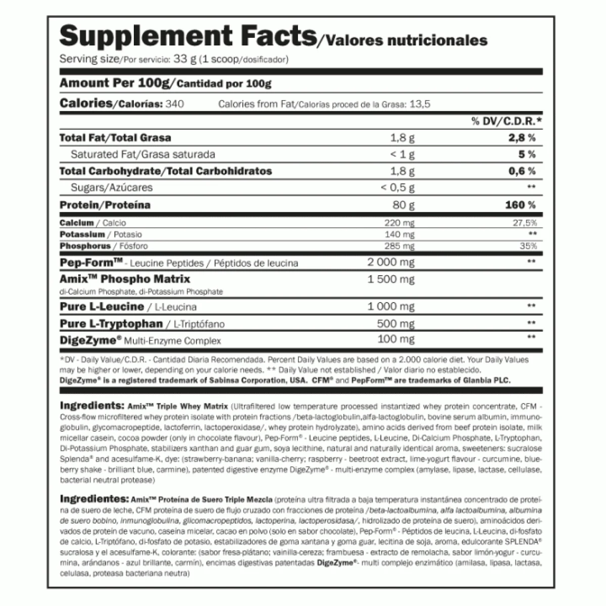 AMIX Anabolic Monster Whey - Okus: Jagoda - banana | Težina: 2 g | Pakiranje: 2000 g · záber 3