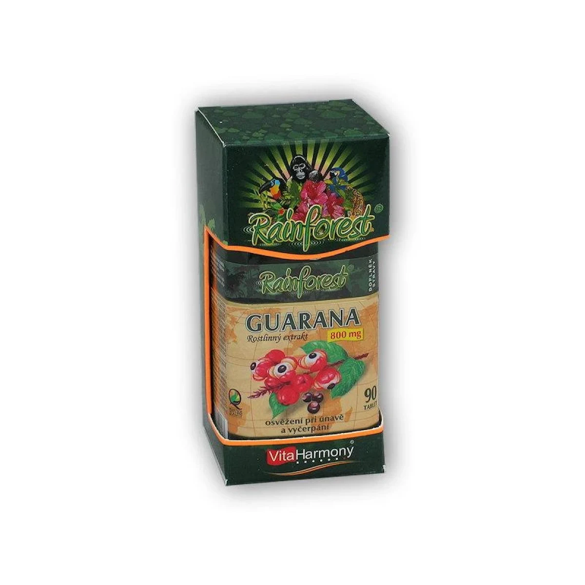 VitaHarmony Guarana 800mg 90 tablet · záber 1