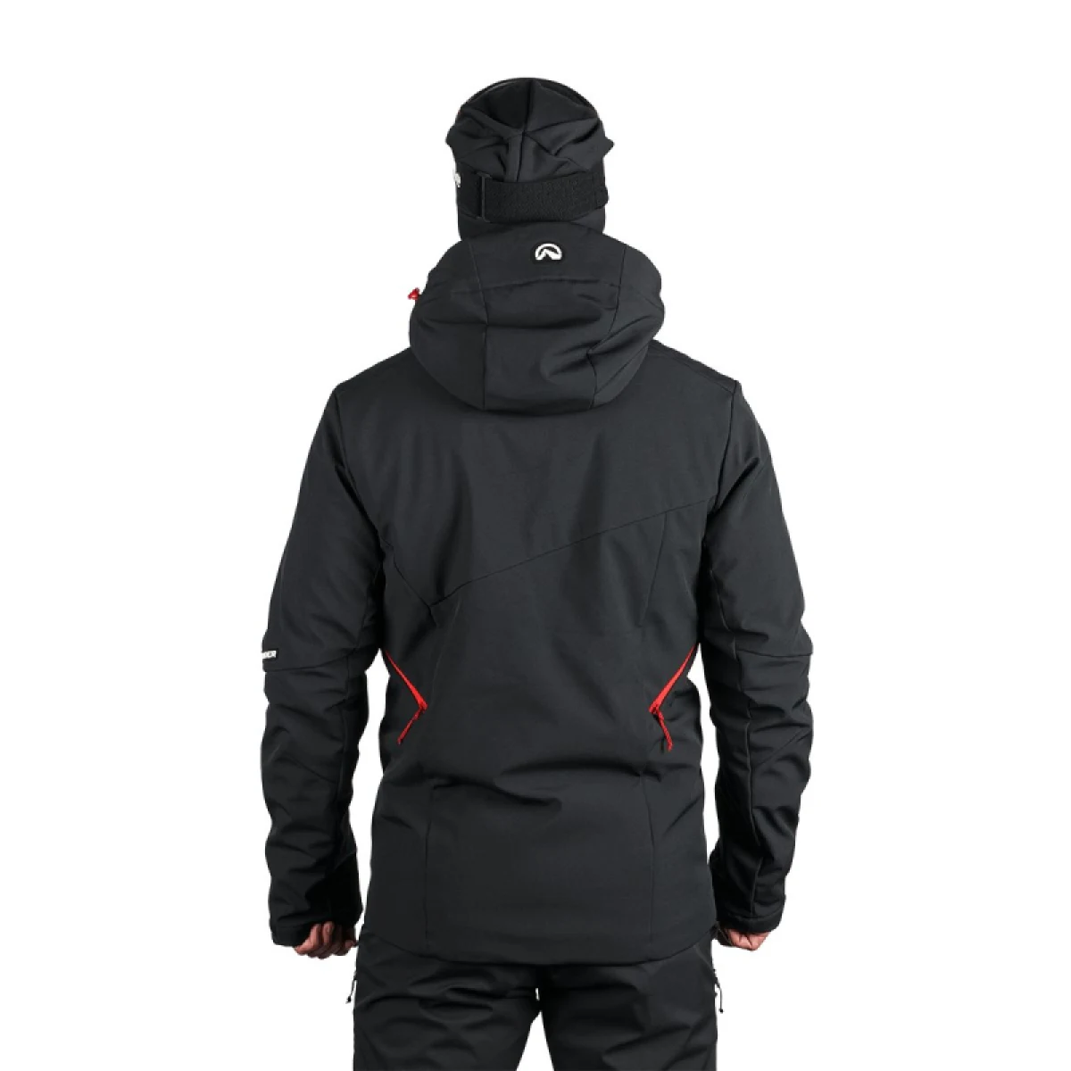 Pánská lyžařská bunda NORTHFINDER BARTALAN-277blackred · záber 5