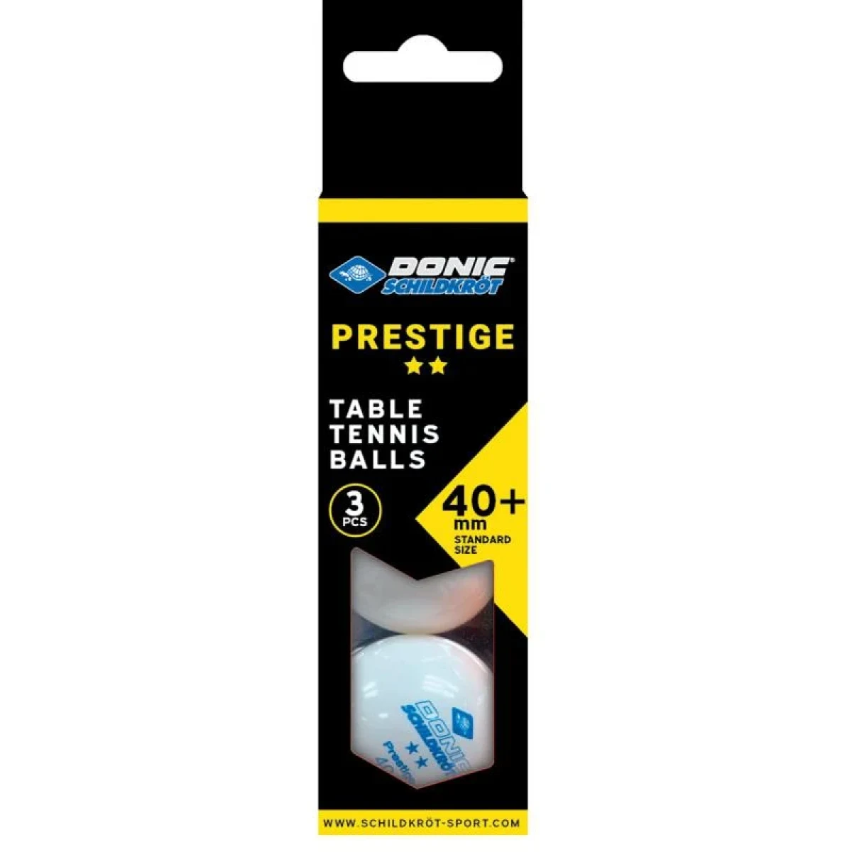 Donic Prestige 2* - 3 Ks míčky · záber 1