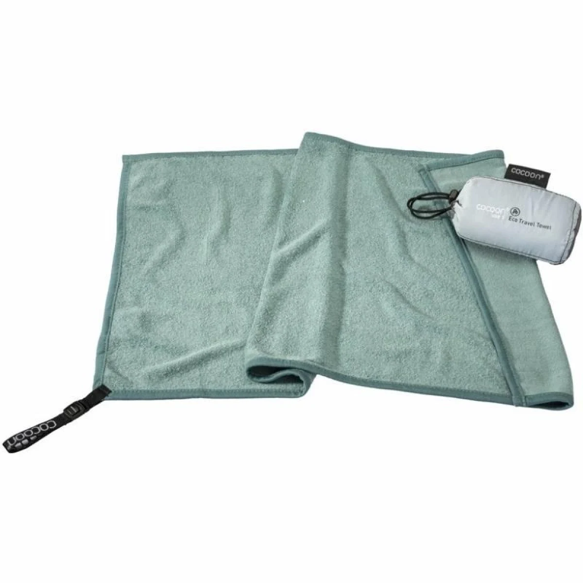 Cocoon cestovní ručník Eco Travel Towel S nile green · záber 1