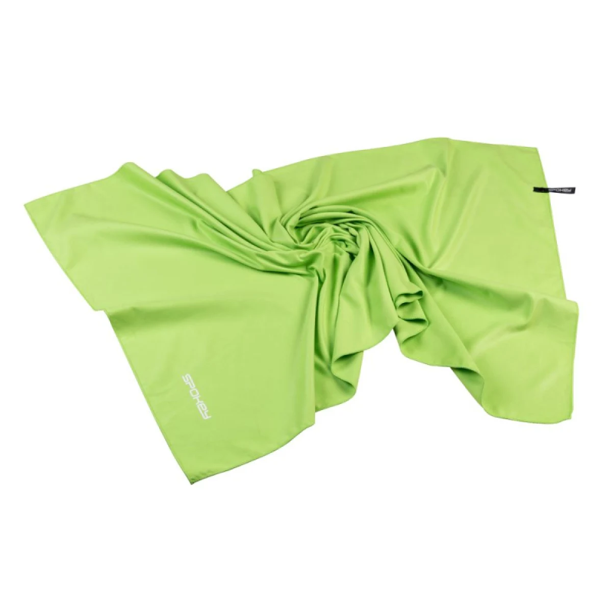 Uterák SPOKEY SIROCCO XL Quick-drying towel s odnímatelnou sponou, green, 80 x 150 cm · záber 3