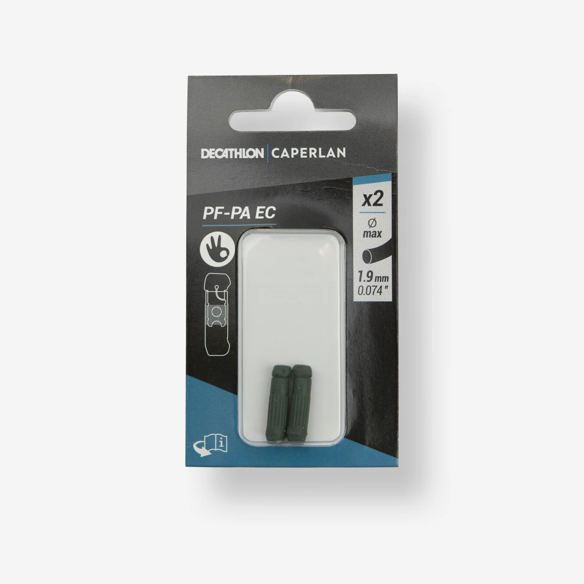 CAPERLAN Elastický konektor 1,9 mm PF-PA EC bez · záber 1