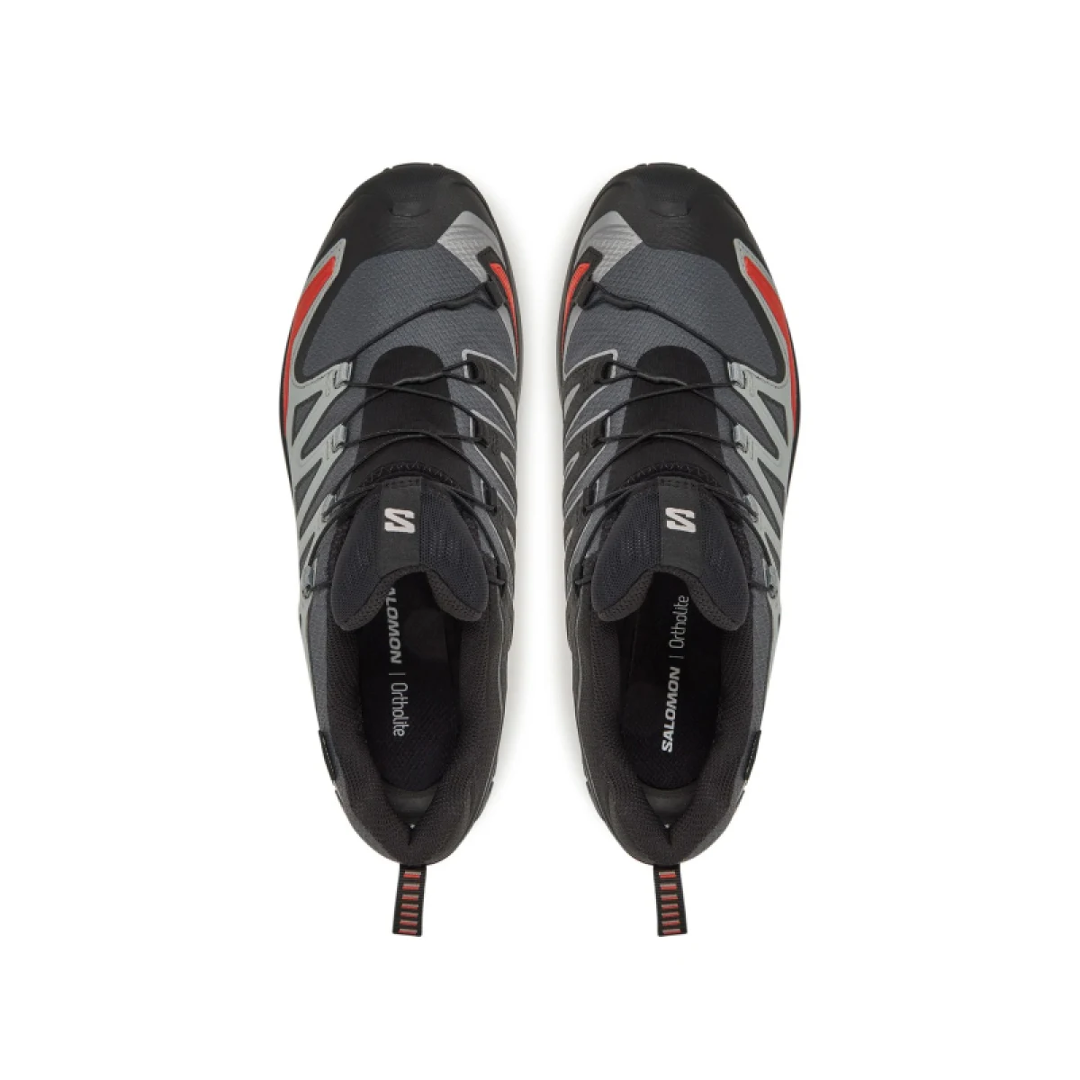 Pánská běžecká trailová obuv SALOMON XA Pro 3D V9 GTX M turbulence black burnt ochre · záber 3