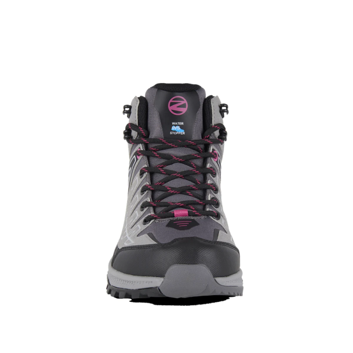 Dámská vysoká turistická obuv TREZETA Thunder Mid Ws Wp, Grey Fuchsia · záber 3