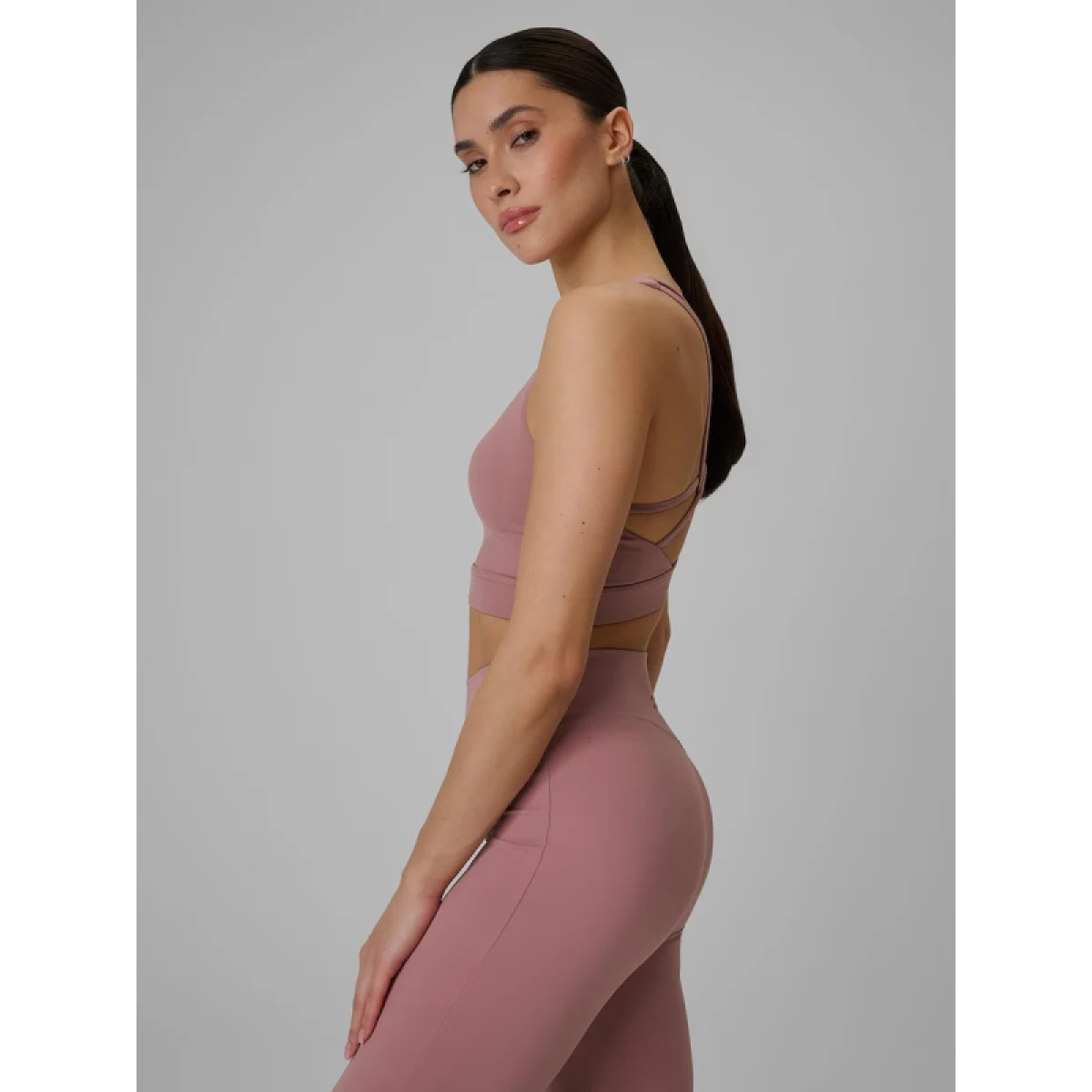Dámska tréningová športová podprsenka 4F SPORT BRA F208-56S-LIGHT PINK · záber 3