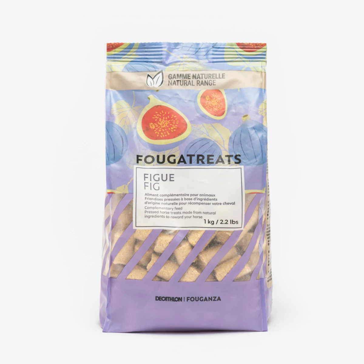 FOUGANZA Prírodné maškrty Fougatreats pre kone a poníky – figy 1 kg 1kg · záber 1