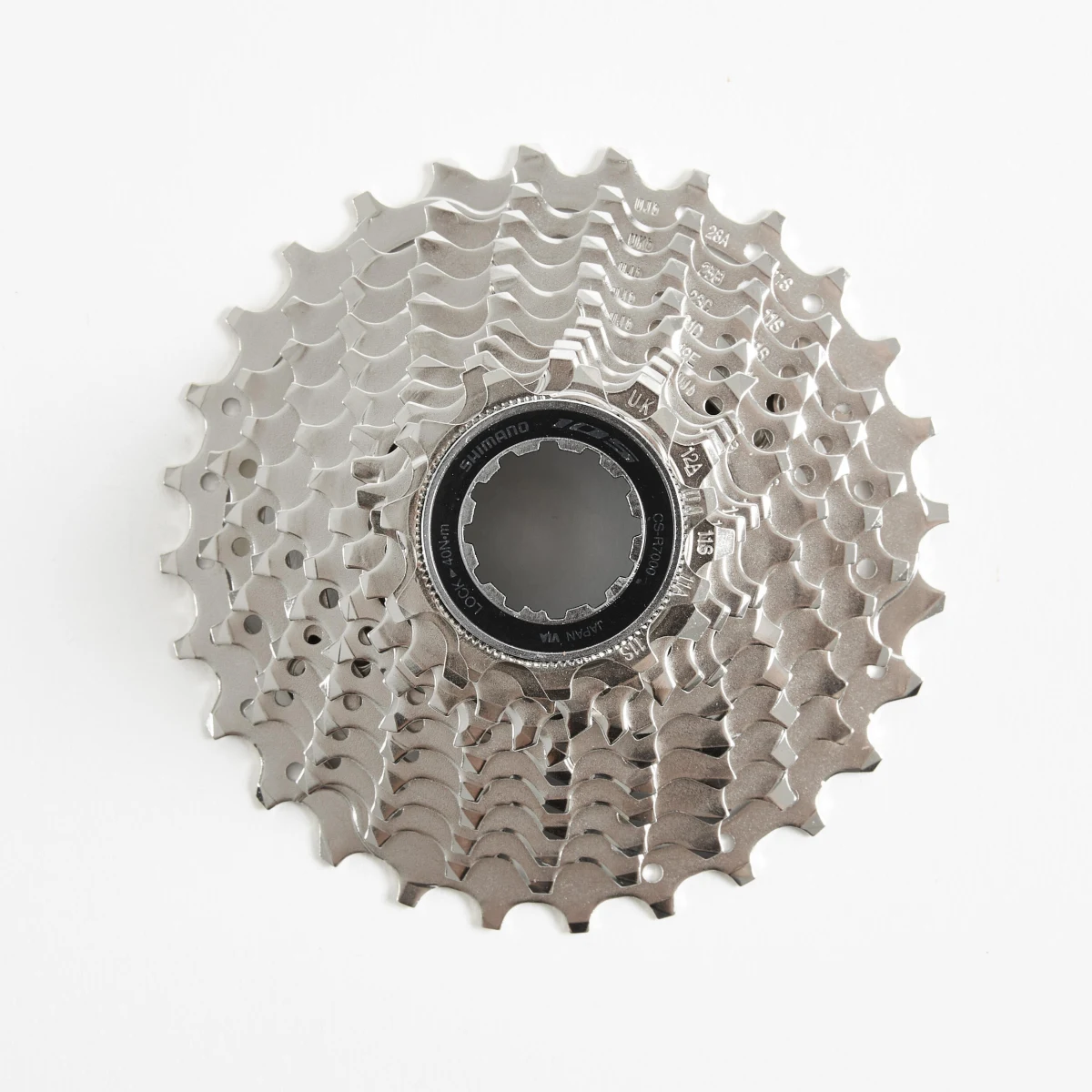 SHIMANO Kazeta 105 CS-R7000 11 rýchlostí 11×28 NO SIZE · záber 1