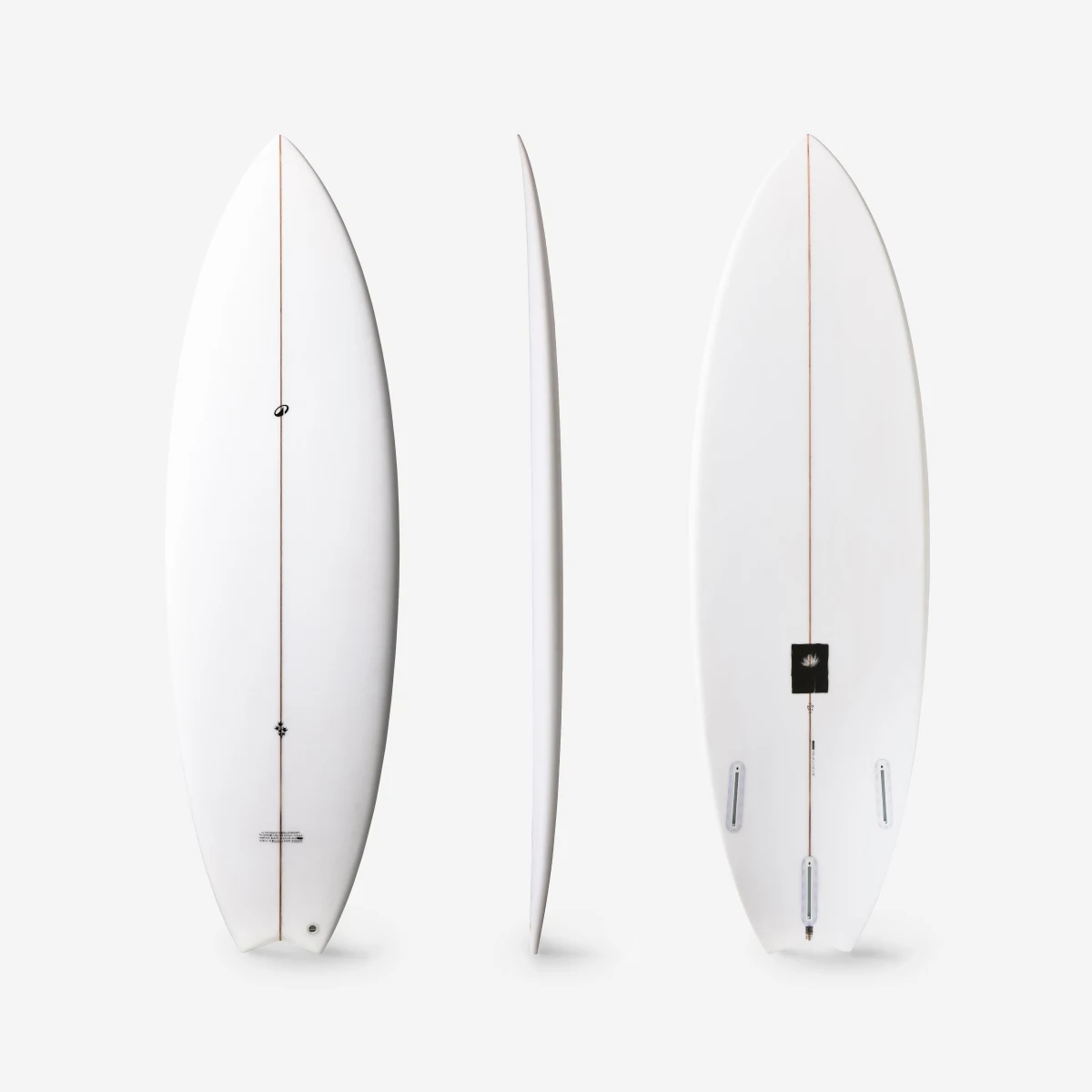 DECATHLON Surf shortboard bez plutvičiek Futures · záber 1