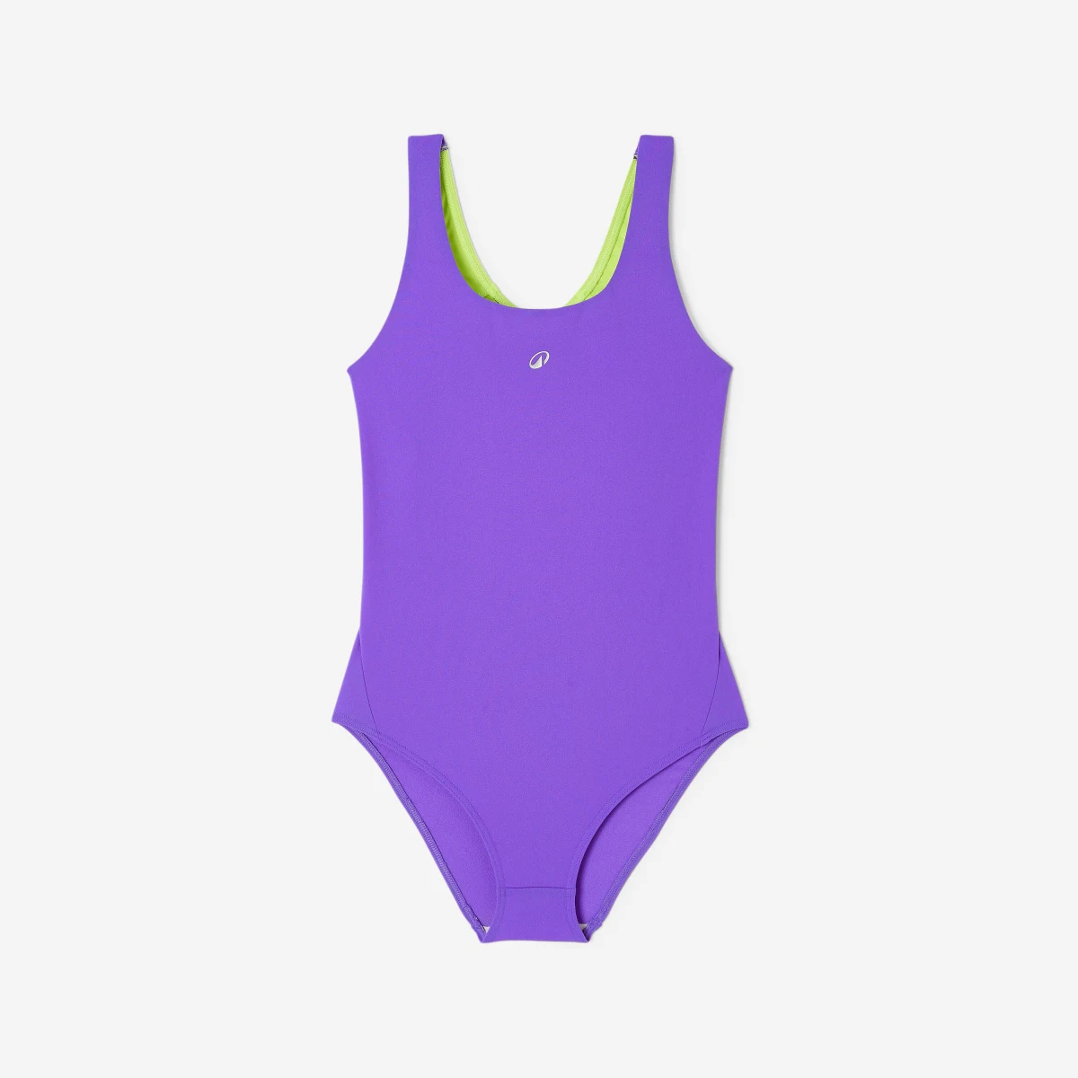 DECATHLON Dámske jednodielne plavky Kimy fialové L · záber 2
