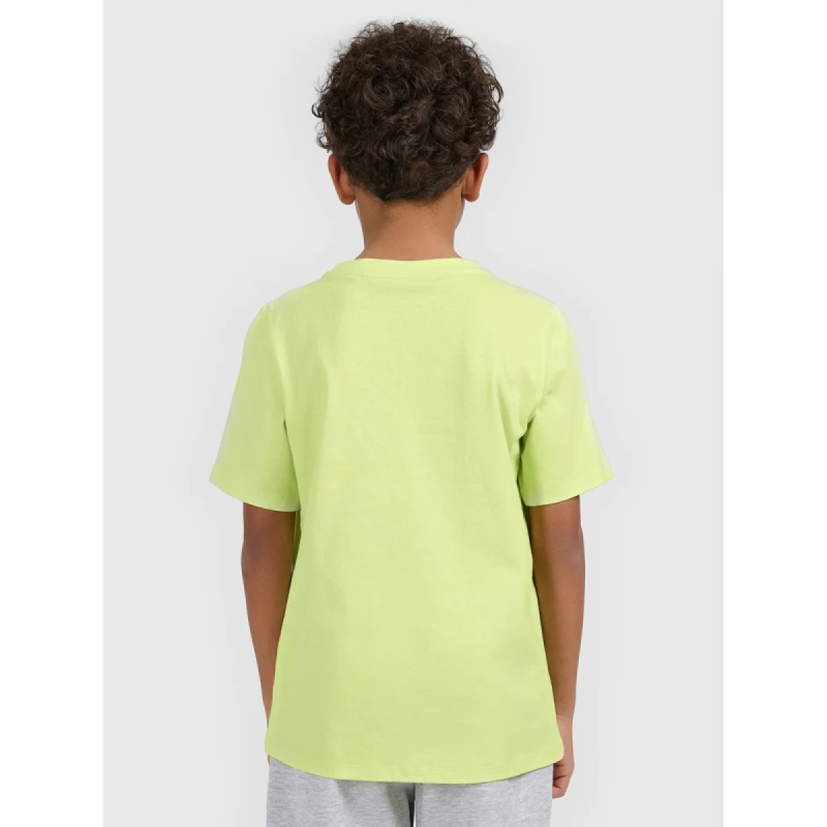 Chlapčenské tričko s krátkym rukávom 4F JUNIOR TSHIRT M3007-45S-CANARY GREEN · záber 4