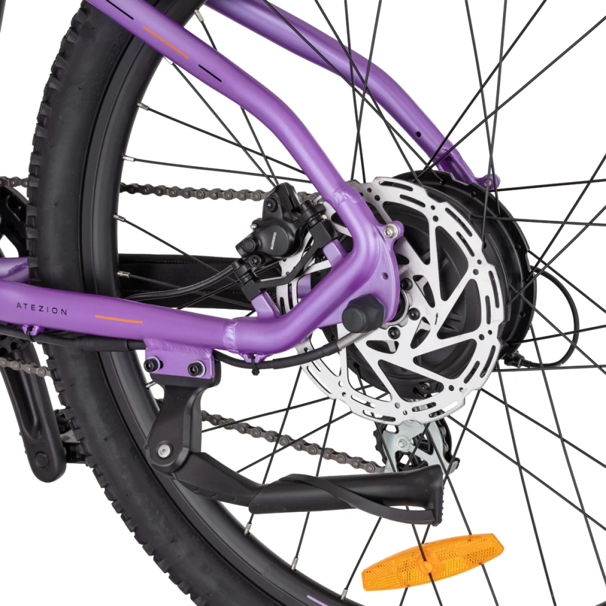 inSPORTline ISL Atezion 374 Wh 26" - model 2026 Majestic Purple - 15" (142-165 cm) · záber 5