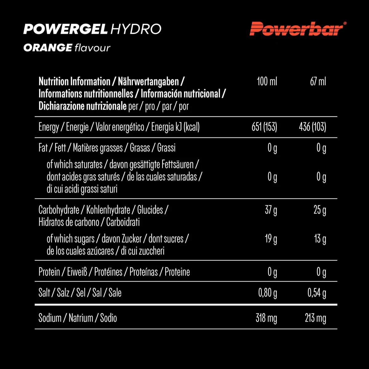 POWERBAR POWERBAR Hydrogel energetický gél pomaranč 67 ml NO SIZE · záber 2