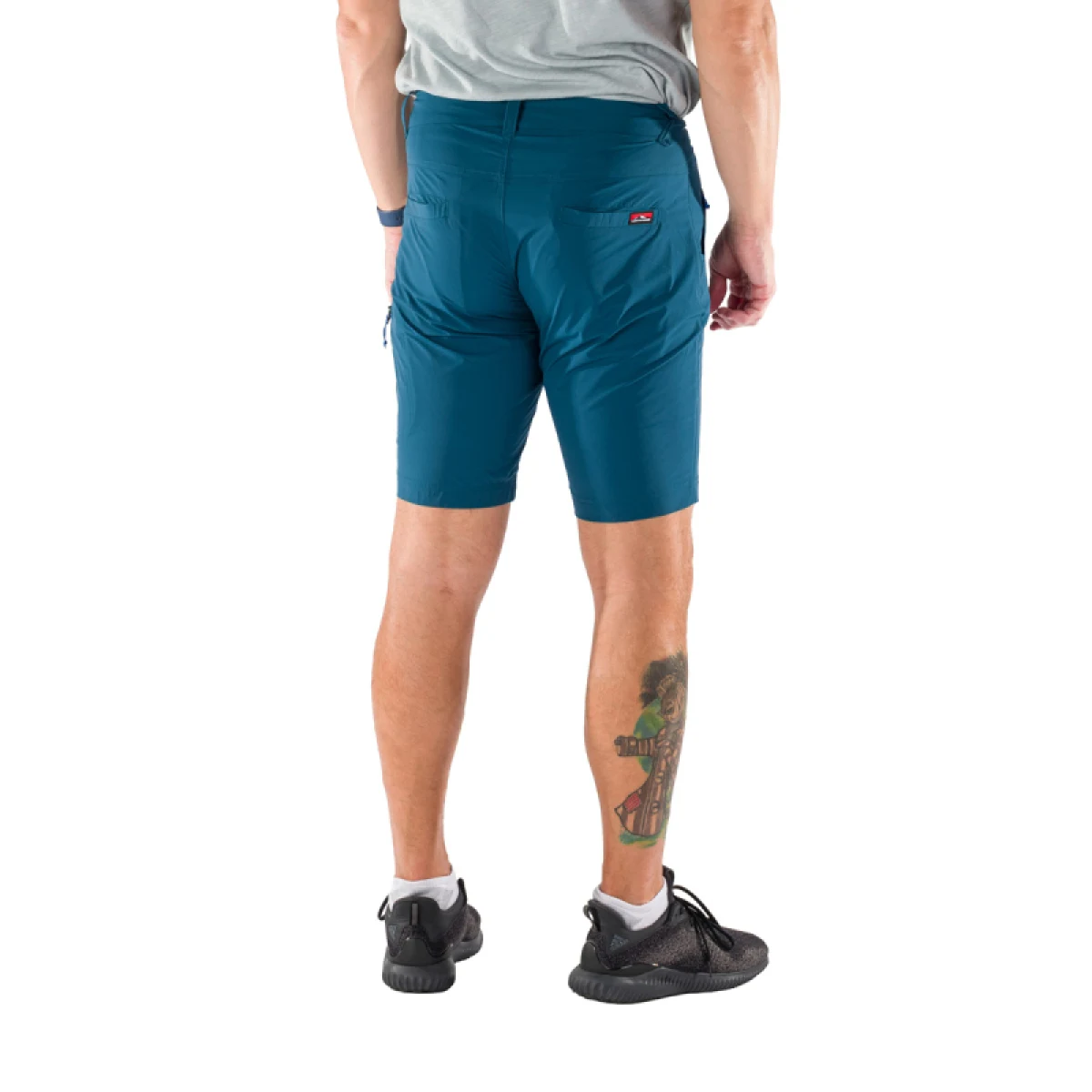 Pánske turistické kraťasy NORTHFINDER HALMO-526inkblue · záber 4
