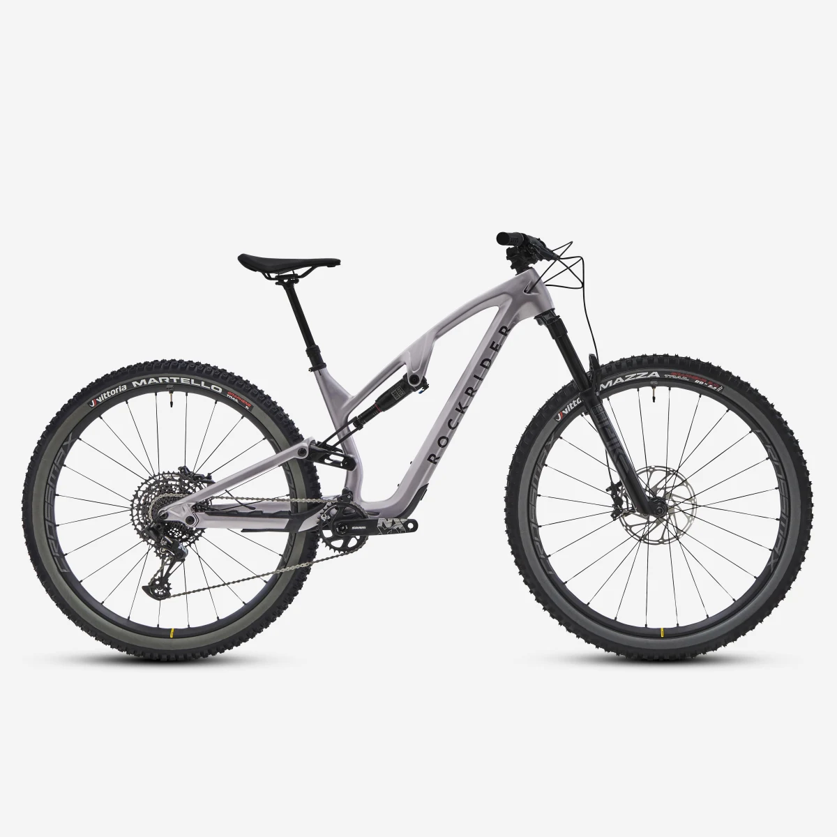 ROCKRIDER Horský bicykel All Mountain FEEL 900 S s karbónovým rámom M (165-174 cm) · záber 1