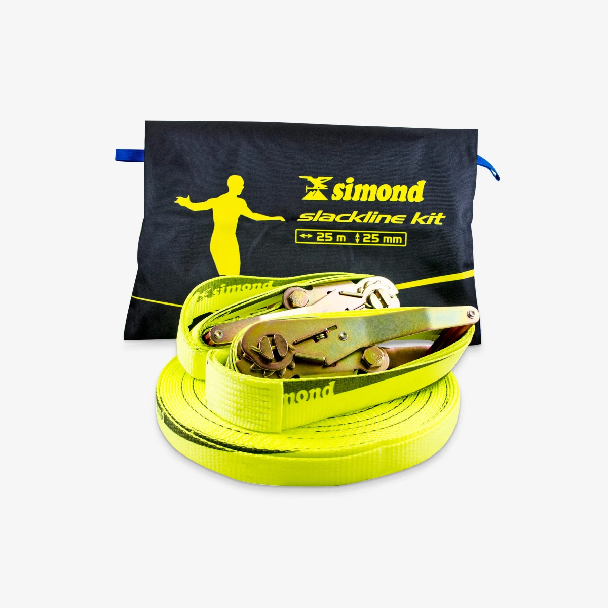 SIMOND Slackline 25 mm x 25 m žltá ...... · záber 1