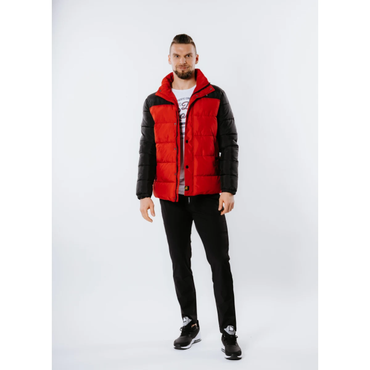 Pánska bunda AUTHORITY CJ_BOMBER_red · záber 5