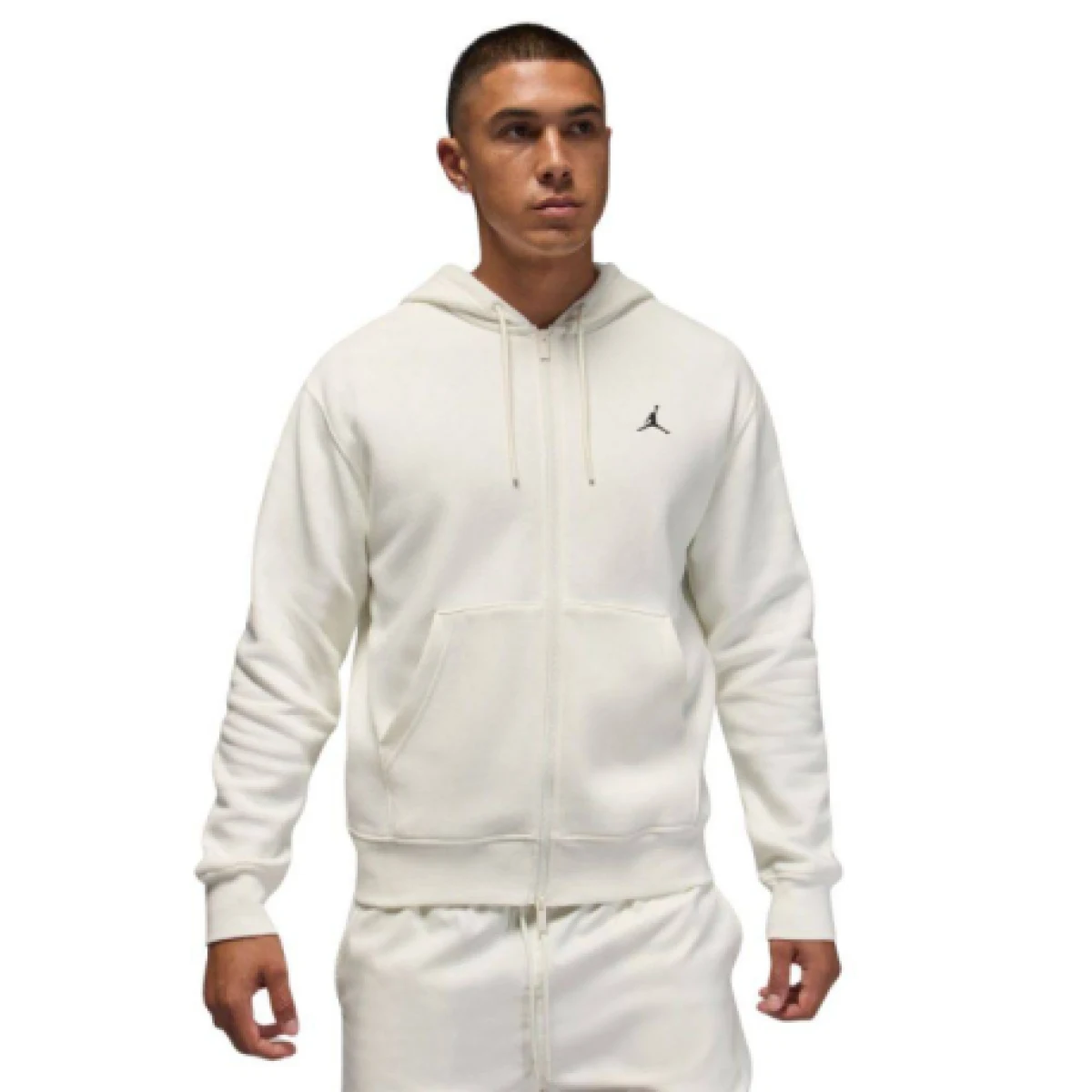 Pánská fleecová mikina na zip NIKE JORDAN BRK FLC FZ 133 SAIL · záber 1