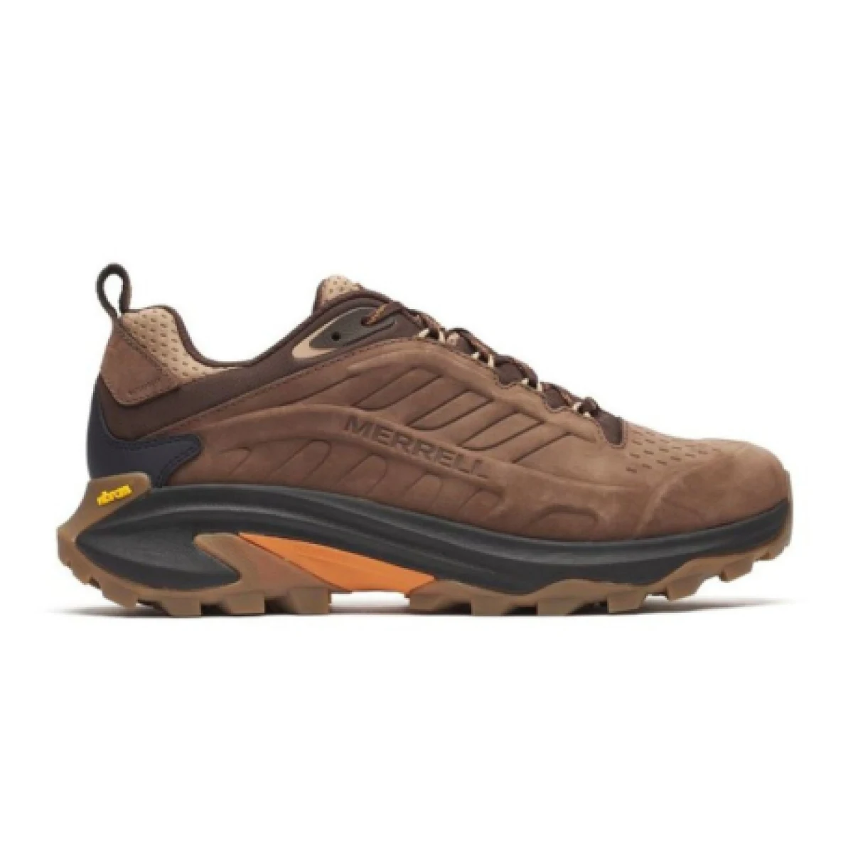 Pánska nízka turistická celokožená obuv MERRELL Moab Speed 2 LTR WP M mole · záber 1