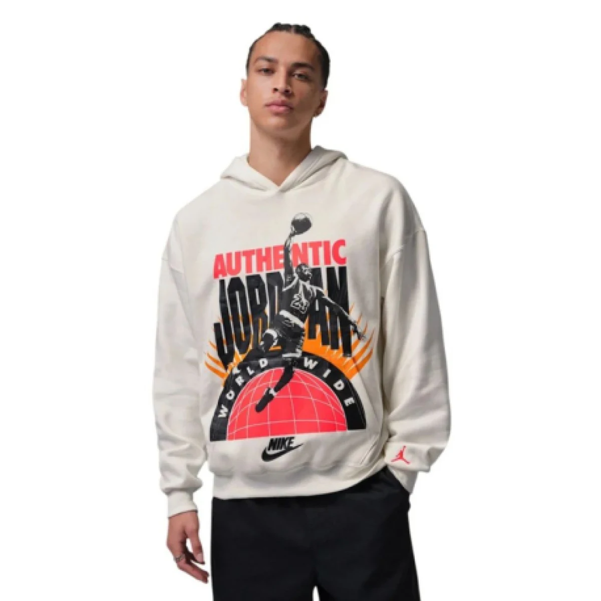 Pánska mikina s kapucňou NIKE JORDAN M J BRK AJ6 FLC PO · záber 1