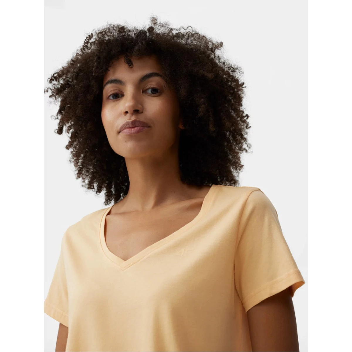 Dámské tričko s krátkým rukávem 4F TSHIRT F342-73S-LIGHT LEMON · záber 5
