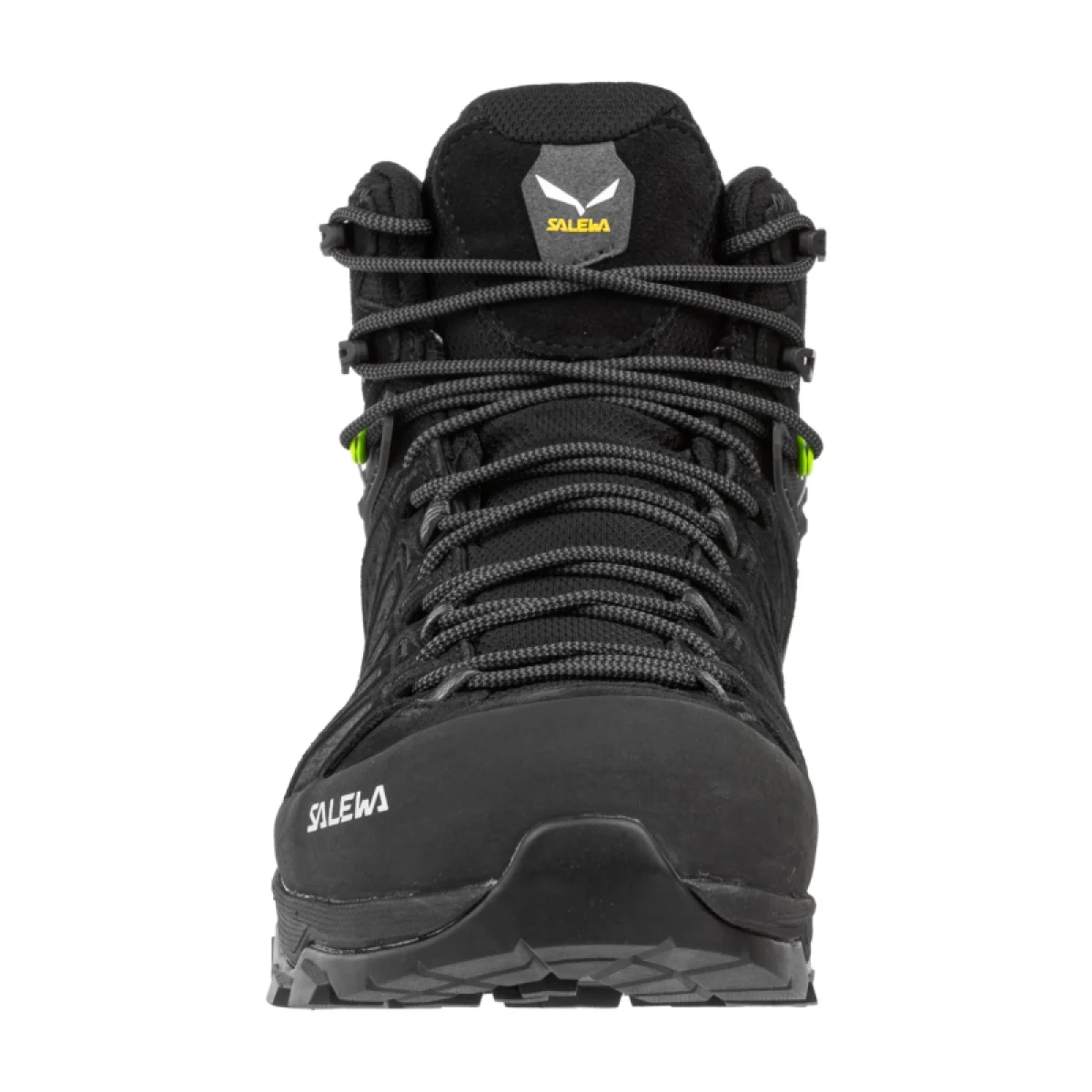 Pánská kotníková turistická obuv SALEWA Alp Trainer 2 Mid GTX M black black · záber 5