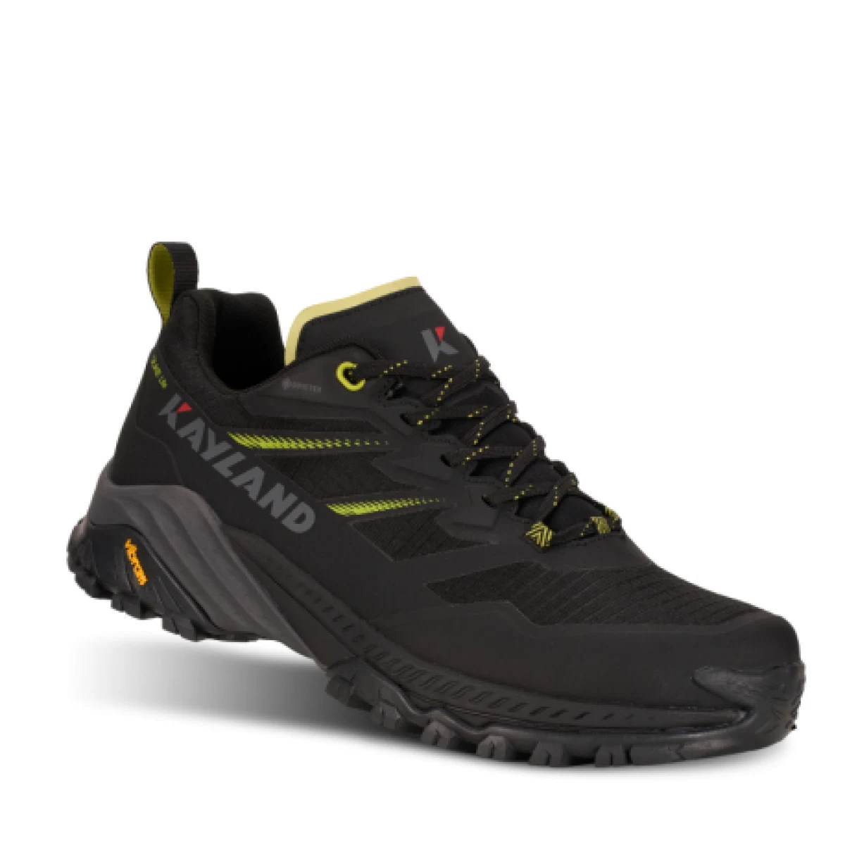 Pánská nízká turistická obuv KAYLAND Duke Lite GTX M black lime · záber 1