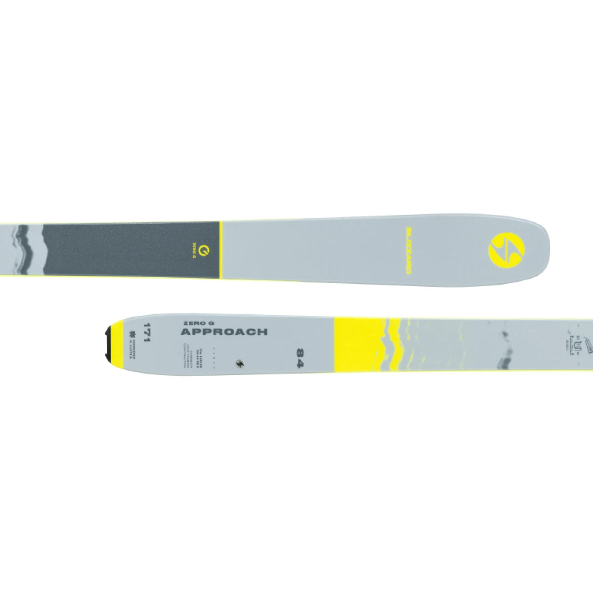 Skialpové lyže (bez vázání) BLIZZARD BLIZZARD Zero G 084 Approach, 157 cm, flat, 22 23 · záber 2