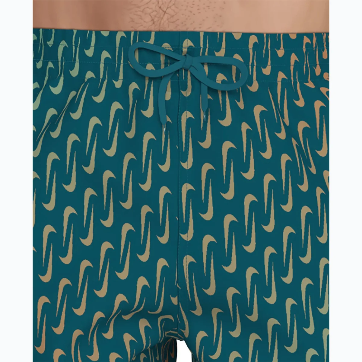 Férfi fürdőnadrág NIKE SWIM Breaker Swoosh 5 GREEN ABYSS · záber 5