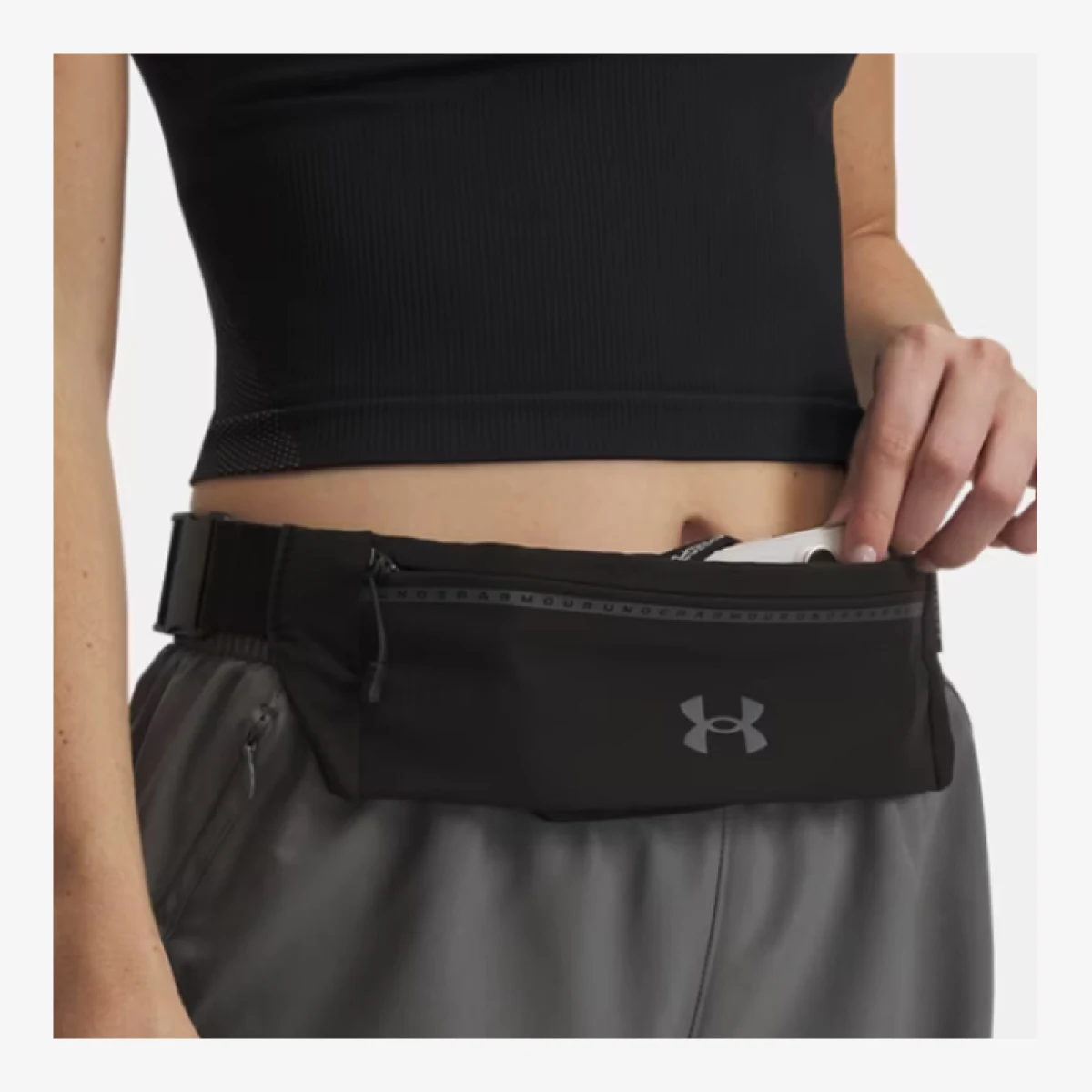 Ľadvinka na beh UNDER ARMOUR UA Velociti Run Belt-BLK · záber 4