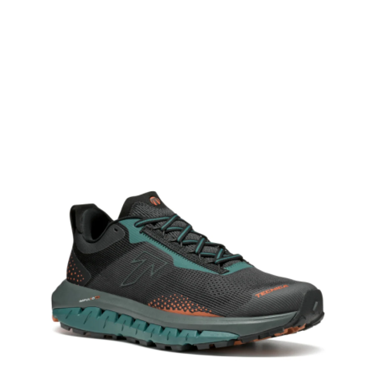 Pánská běžecká trailová obuv TECNICA Pyrox Hybrid Ms, black burnt orange · záber 1