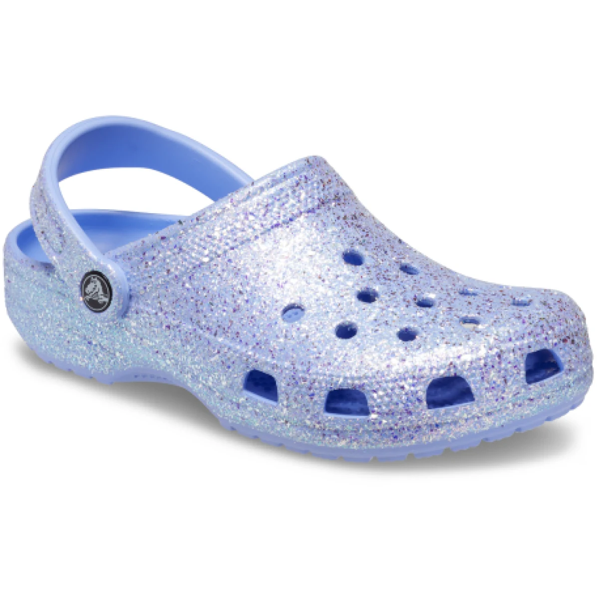 Kroksy (rekreačná obuv) CROCS Classic Glitter Clog moon jelly · záber 1