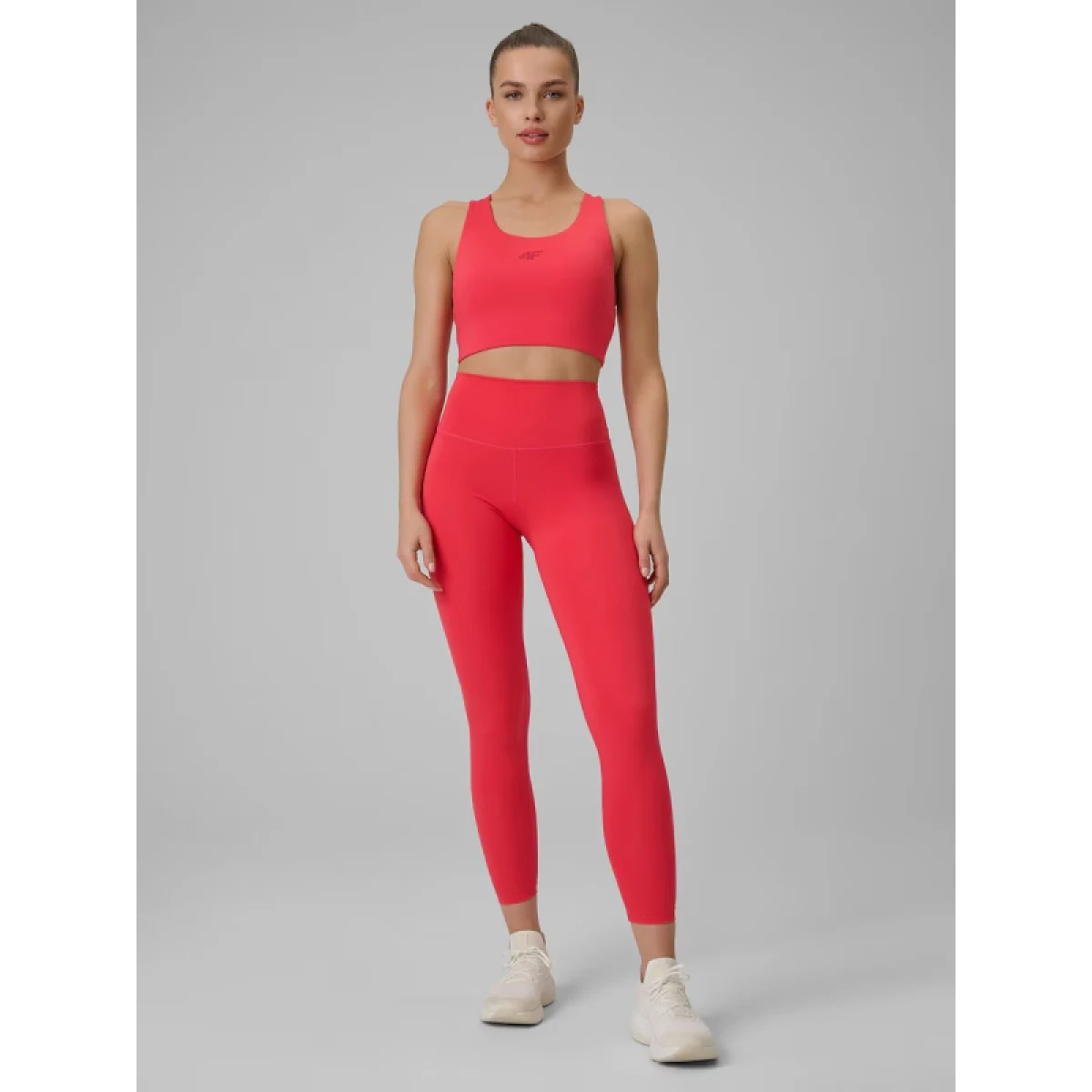 Dámske legíny 4F TIGHTS FNK F418-63S-CORAL · záber 4