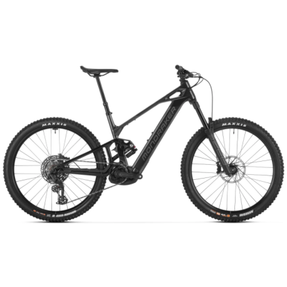 Horské elektrokolo MONDRAKER Crafty Carbon S, vortex grey · záber 1