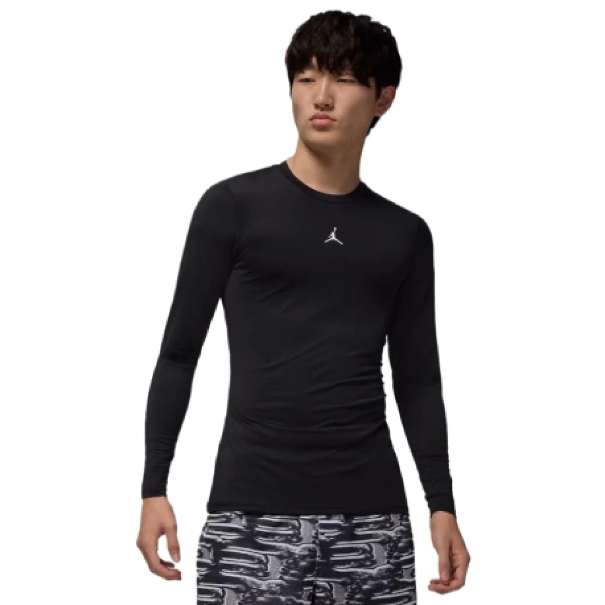 Pánske tričko s dlhým rukávom NIKE JORDAN M J DF SPRT LS BASELAYER · záber 1