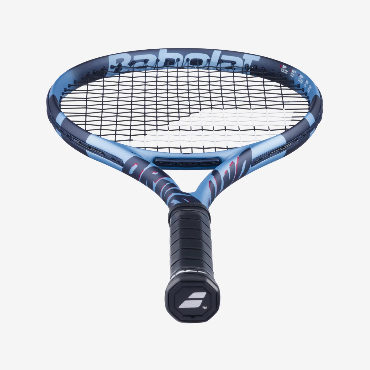 BABOLAT BABOLAT Pure Drive tenisová raketa 300 g svetlomodrá GRIP 2 · záber 2