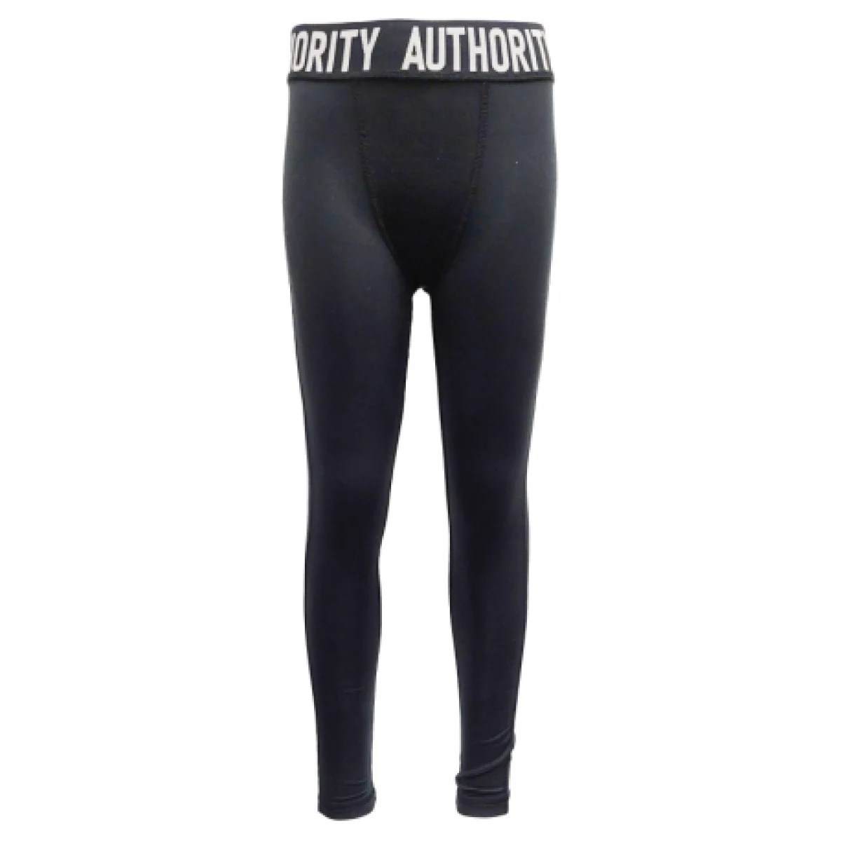 Chlapecké termo zateplené legíny AUTHORITY WARMIE pants II B black · záber 1