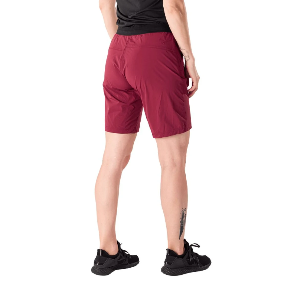 Dámske turistické kraťasy NORTHFINDER HALME-378wine · záber 4
