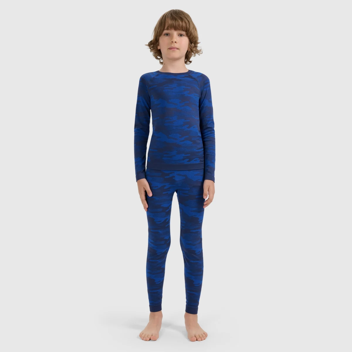 Bezešvé termoakční prádlo komplet chlapecké - multicolor · záber 1