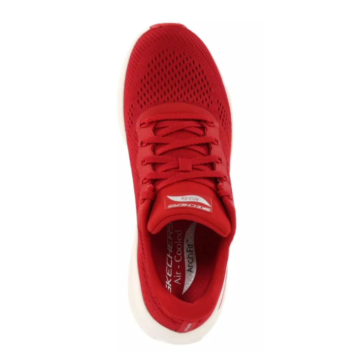 Dámska rekreačná obuv SKECHERS Arch Fit 2.0 Big League W red white · záber 5