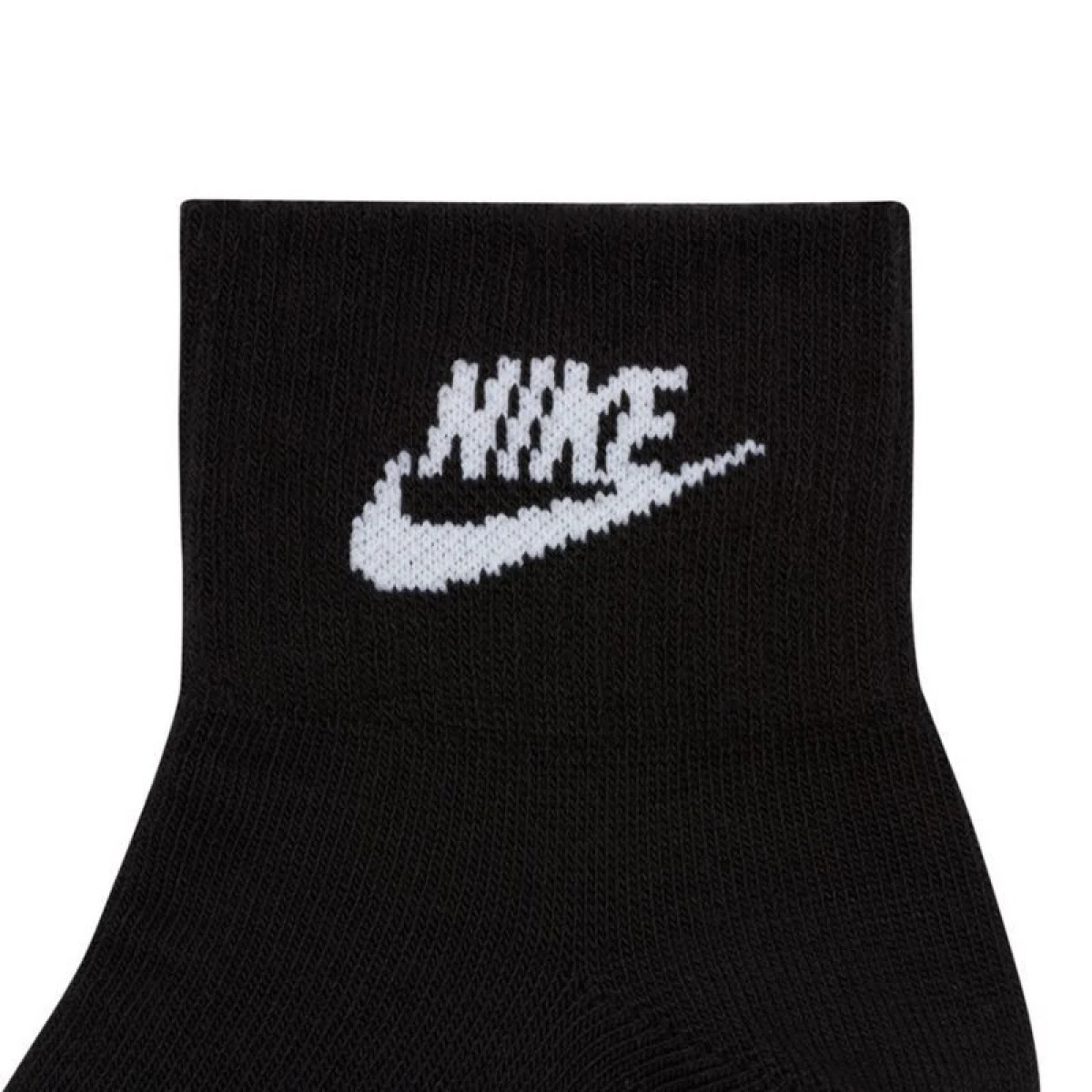Ponožky NIKE 3 PACK-U NK NSW EVERYDAY ESSENTIAL AN-Black · záber 3