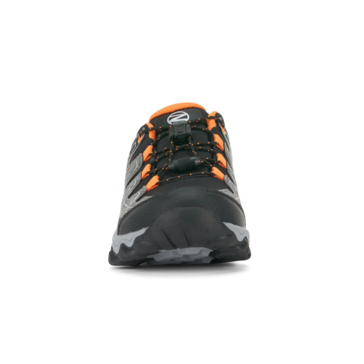 Chlapecká nízká turistická obuv TREZETA Thunder WP Jr grey orange · záber 4