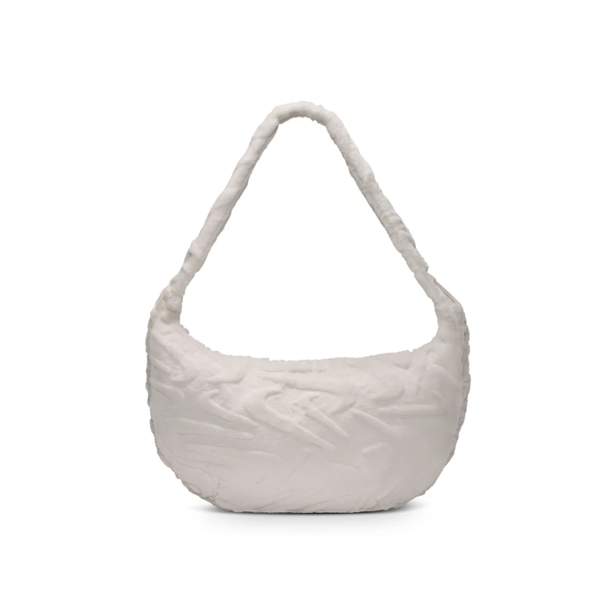 Dámska kabelka NIKE Faux Fur Slouchy Bag phantom phantom · záber 3