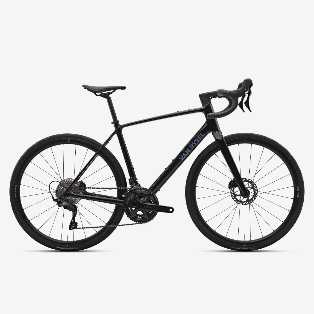 VAN RYSEL Cestný bicykel EDR CF 105 2 × 12 karbón čierny S · záber 1